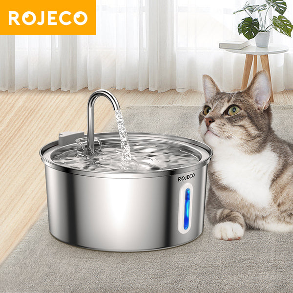 New 3.2L Stainless Steel Cat Fountain