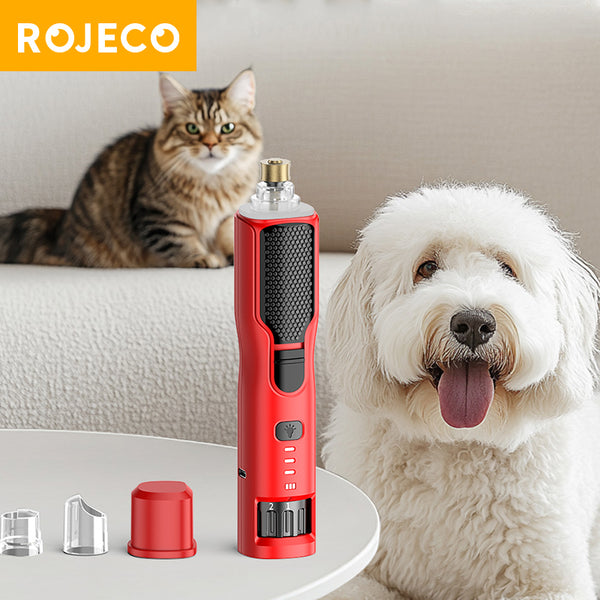 Electric Dog Nail Grinder LED