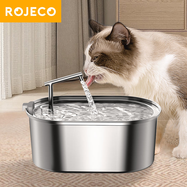 3.2L Stainless Steel Cat Fountain
