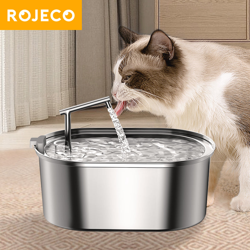 3.2L Stainless Steel Cat Fountain