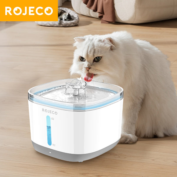 2.5L Wireless Water Pump Pet Water Fountain 5000mAh