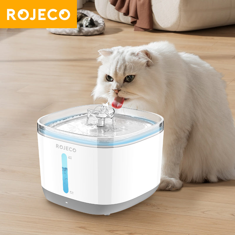 2.5L Wireless Water Pump Pet Water Fountain 5000mAh