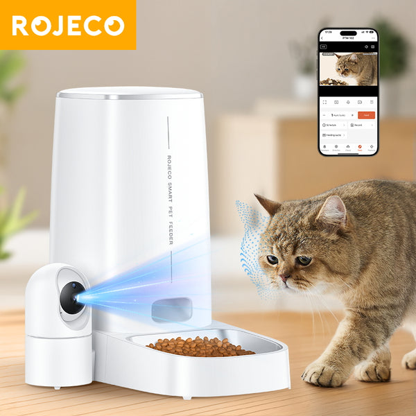 4L Smart Pet Feeder with 1080P Camera Video Version